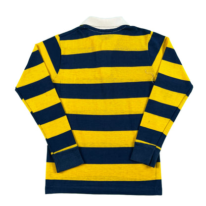 80s Sheer Lacoste Long Sleeve Polo- XXS
