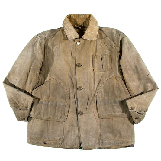 40s Duck Canvas 3 Pocket Hunting Jacket- M