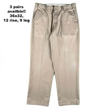 Vintage L.L. Bean Cotton Chino Pants- SELECT PAIR