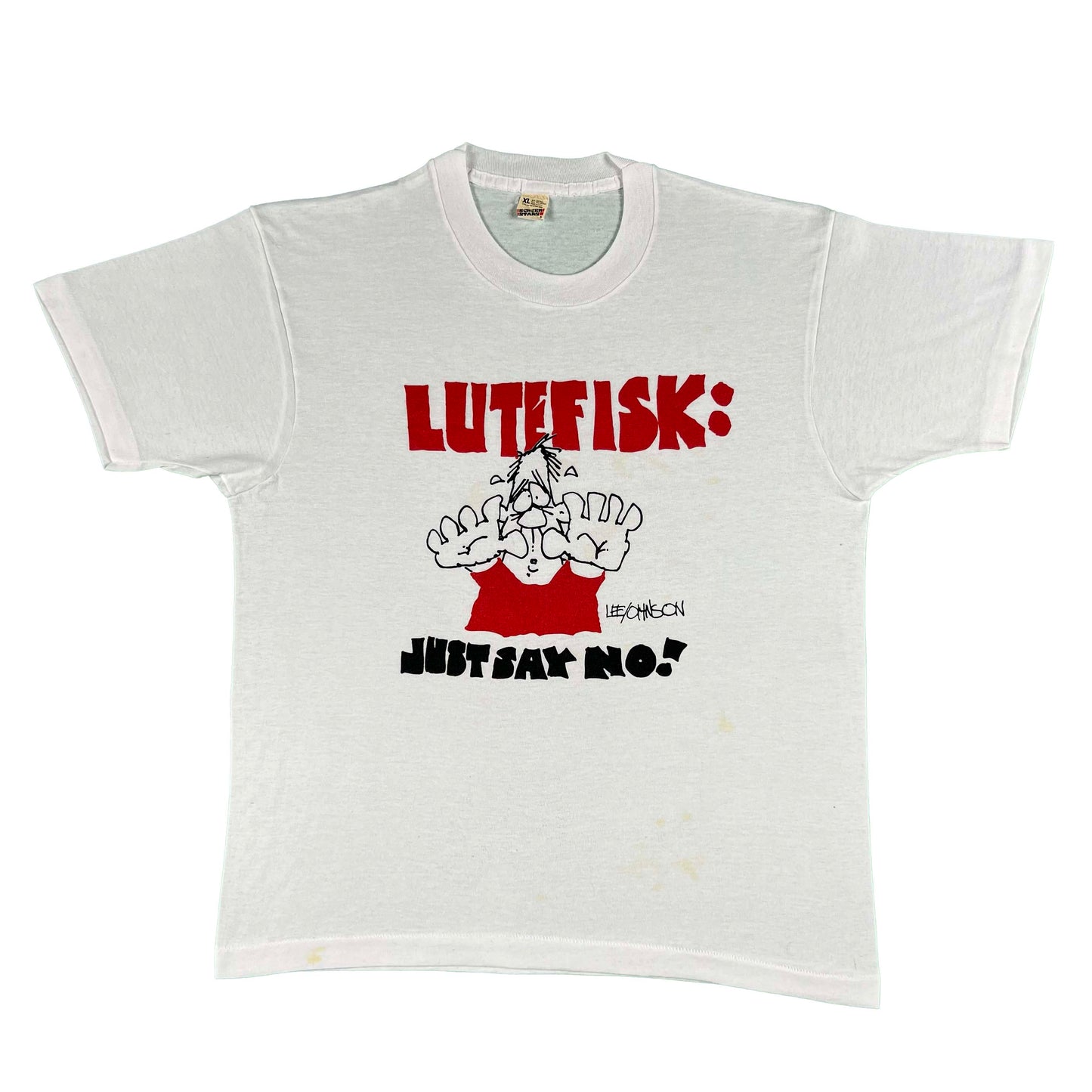 80s 'Just Say No' Tee- L