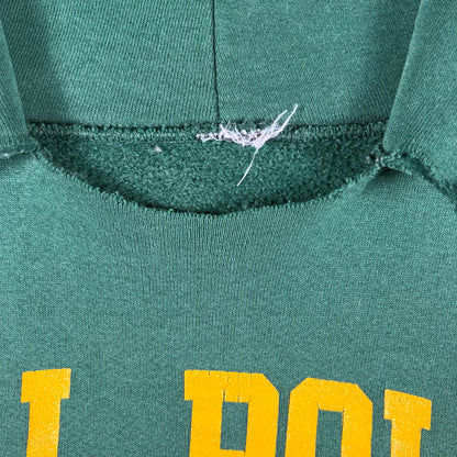 90s Cropped Cal Poly SLO Hoodie- XL