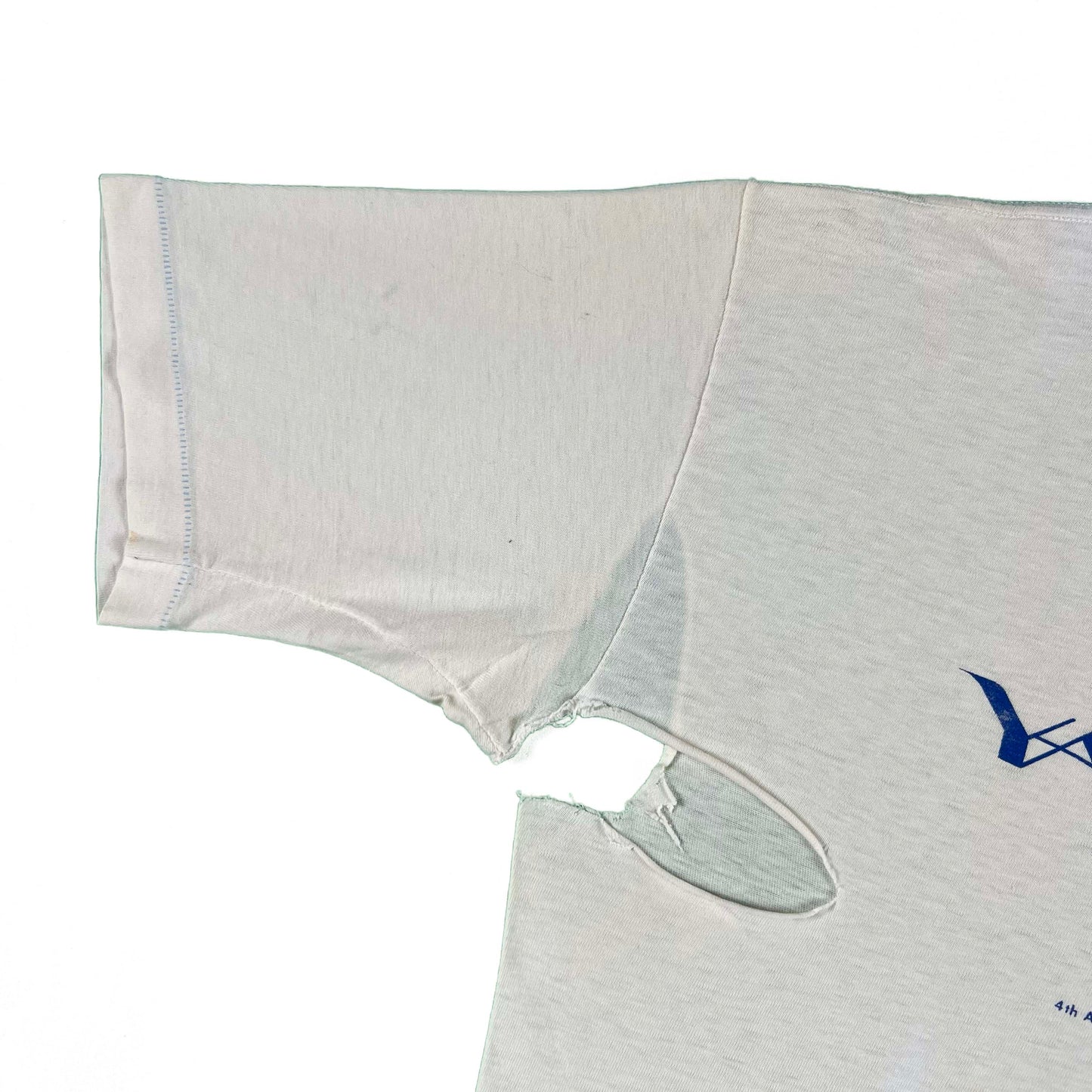 80s Tattered Yaquina Bay Open Tee- L