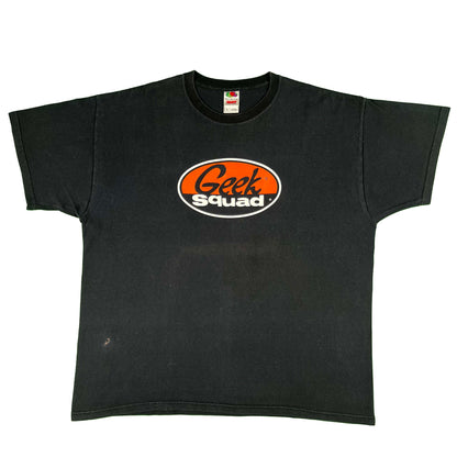 00s Faded Black Geek Squad Tee- 2 IN STOCK