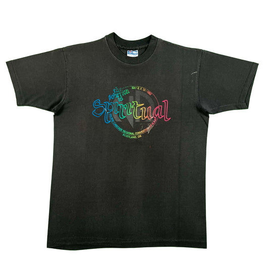 90s 'The Solution is Spiritual' N.A. Tee- L