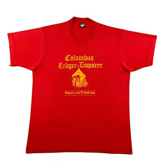 90s Columbus Ledger-Enquirer Tee- XL