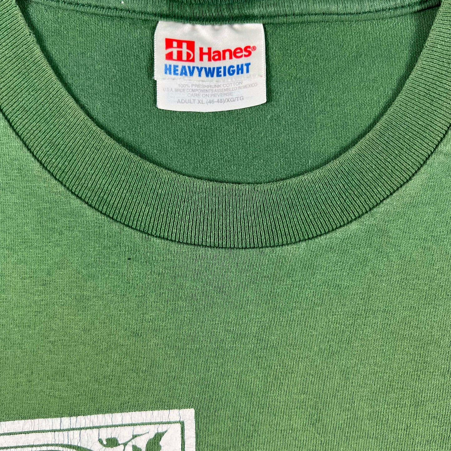 90s Sun Faded Green Books Tee- XL