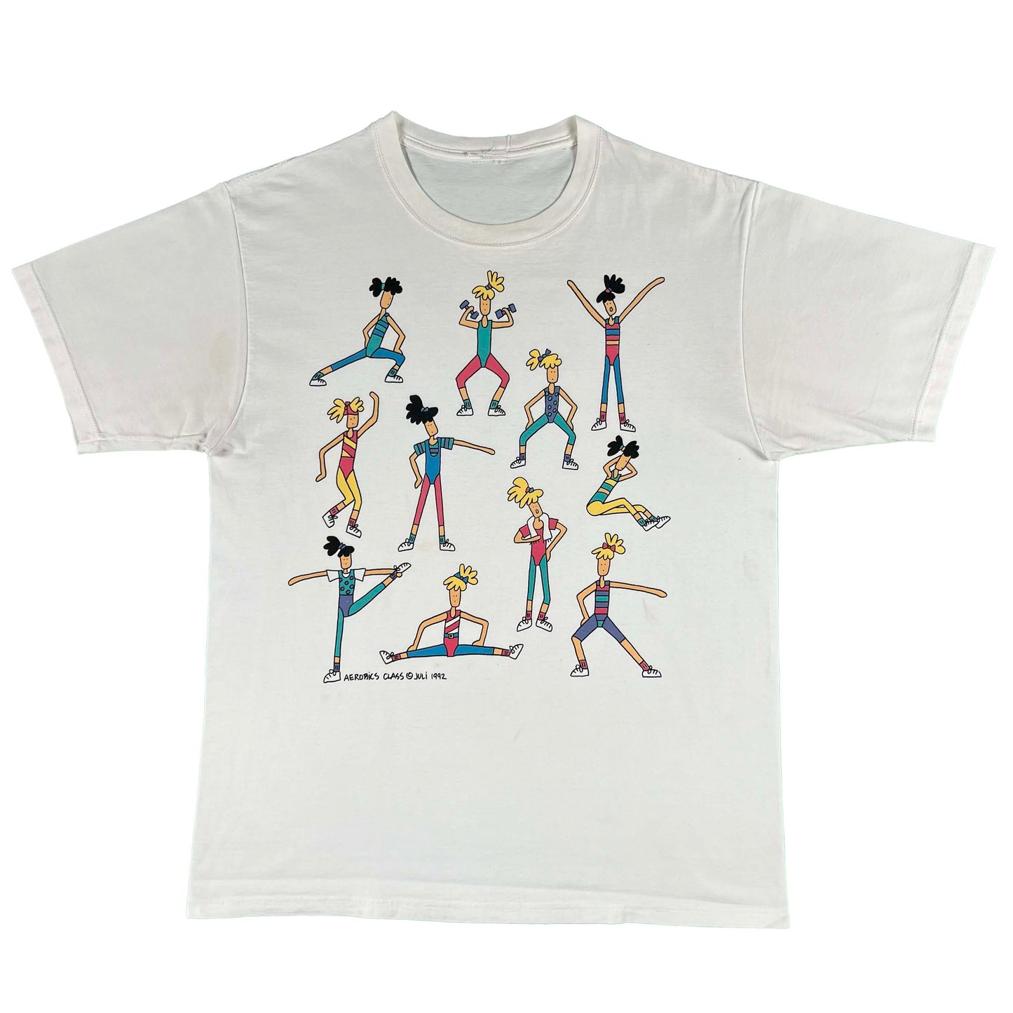 90s Hot Girl Yoga Tee- L