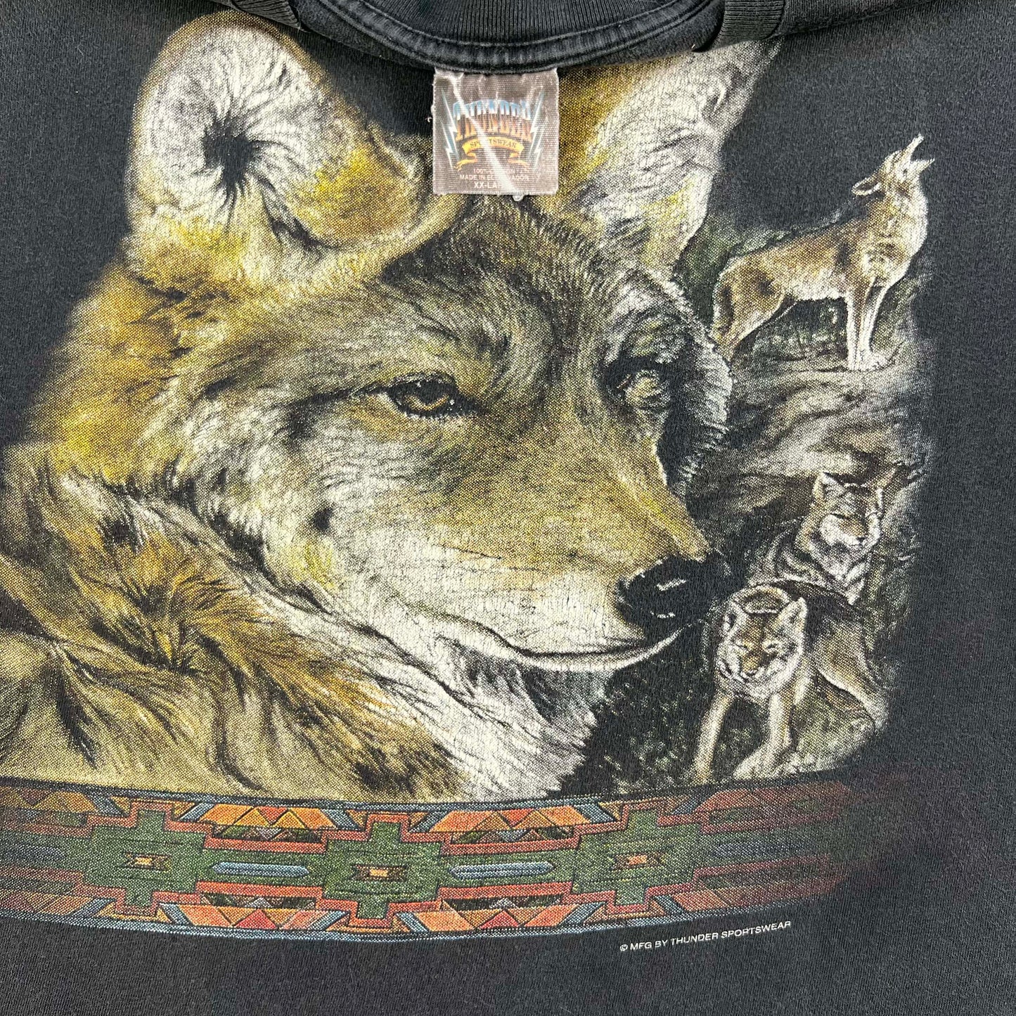 90s Boxy AF Coyotes Tee- XXL