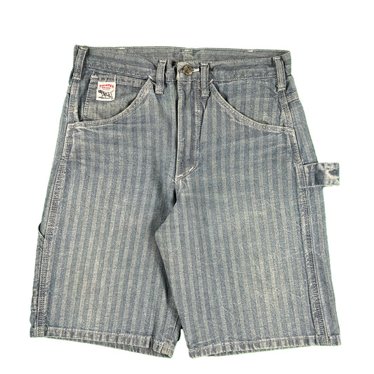 80s Pointer Hickory Stripe Carpenter Shorts- 30x9.5
