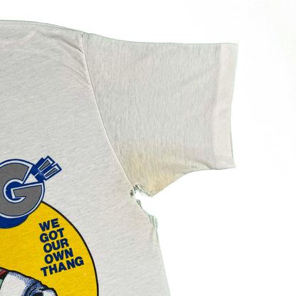 80s Paper Thin 'Heavy G & the Hoya's' Georgetown Tee- M