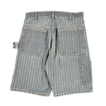 80s Pointer Hickory Stripe Carpenter Shorts- 30x9.5