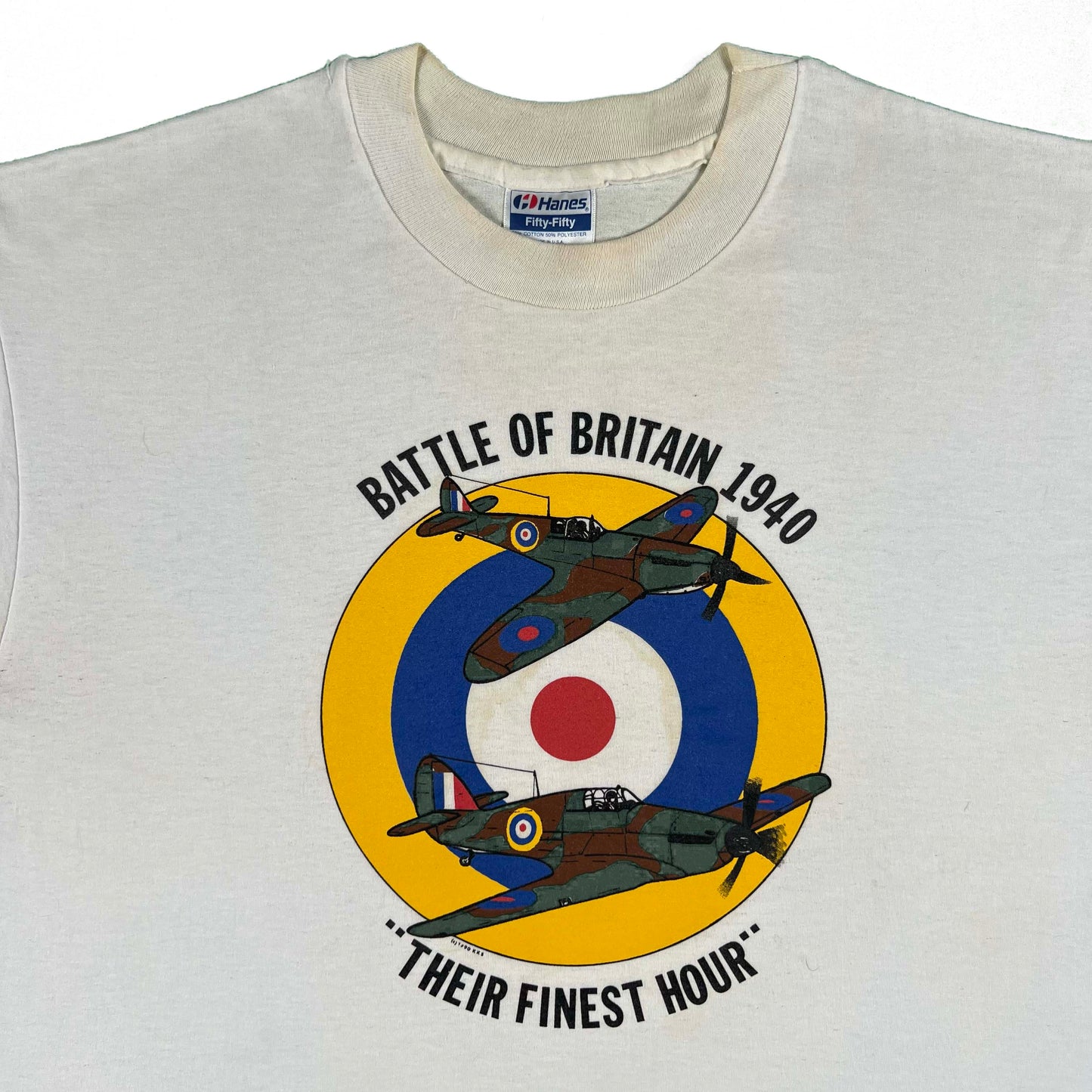 80s 1940 Battle of Britain Tee- XL