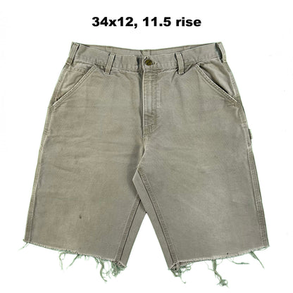 Carhartt Duck Canvas Carpenter Shorts- SELECT PAIR