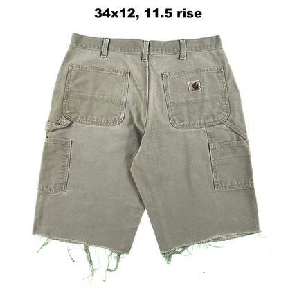 Carhartt Duck Canvas Carpenter Shorts- SELECT PAIR