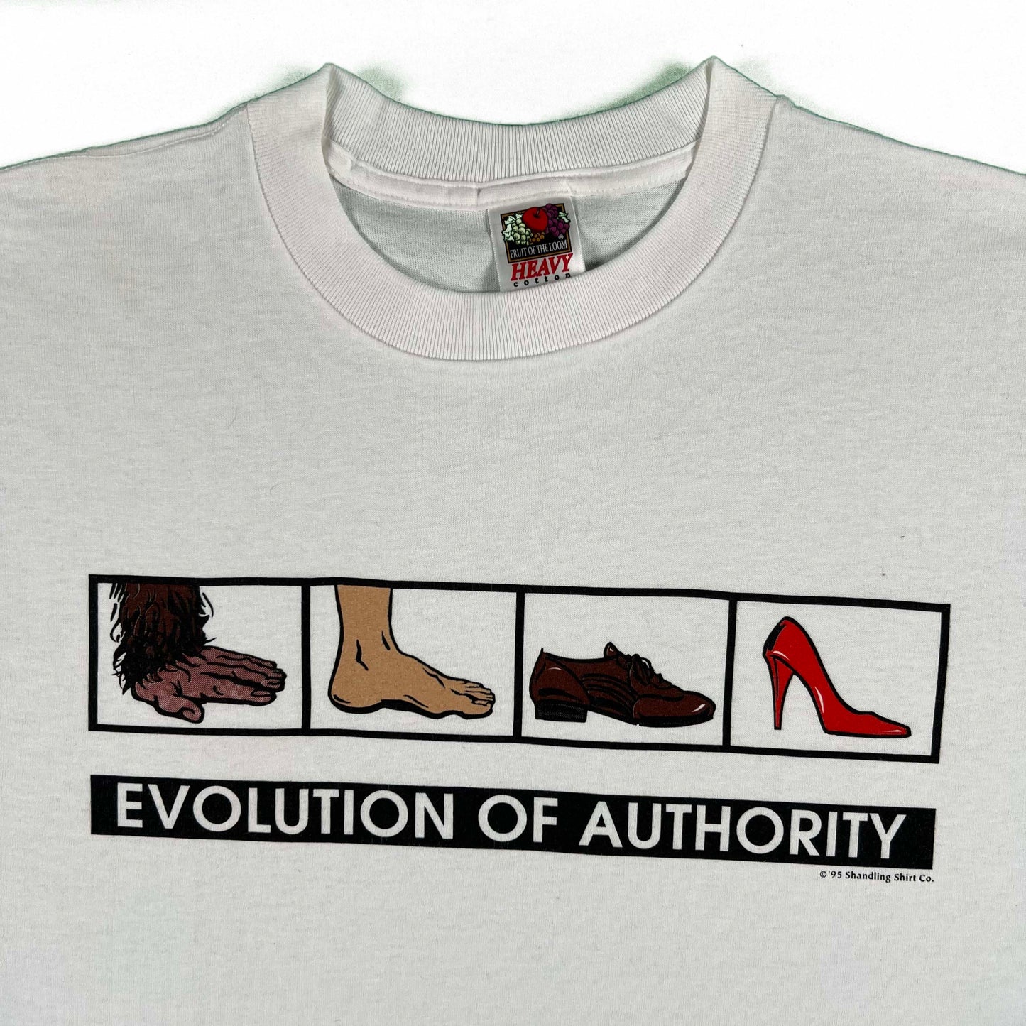 90s Evolution of Authority Tee- M