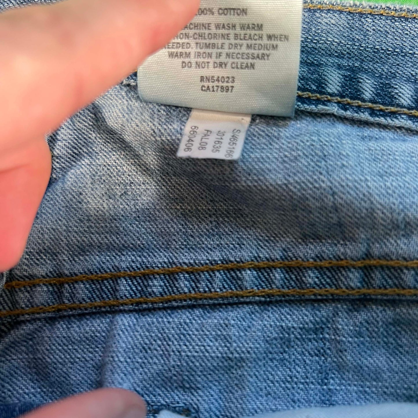 2008 Banana Republic Straight Fit Denim- 31x29