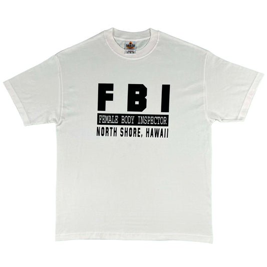 00s Female Body Inspector(FBI) Tee- XL