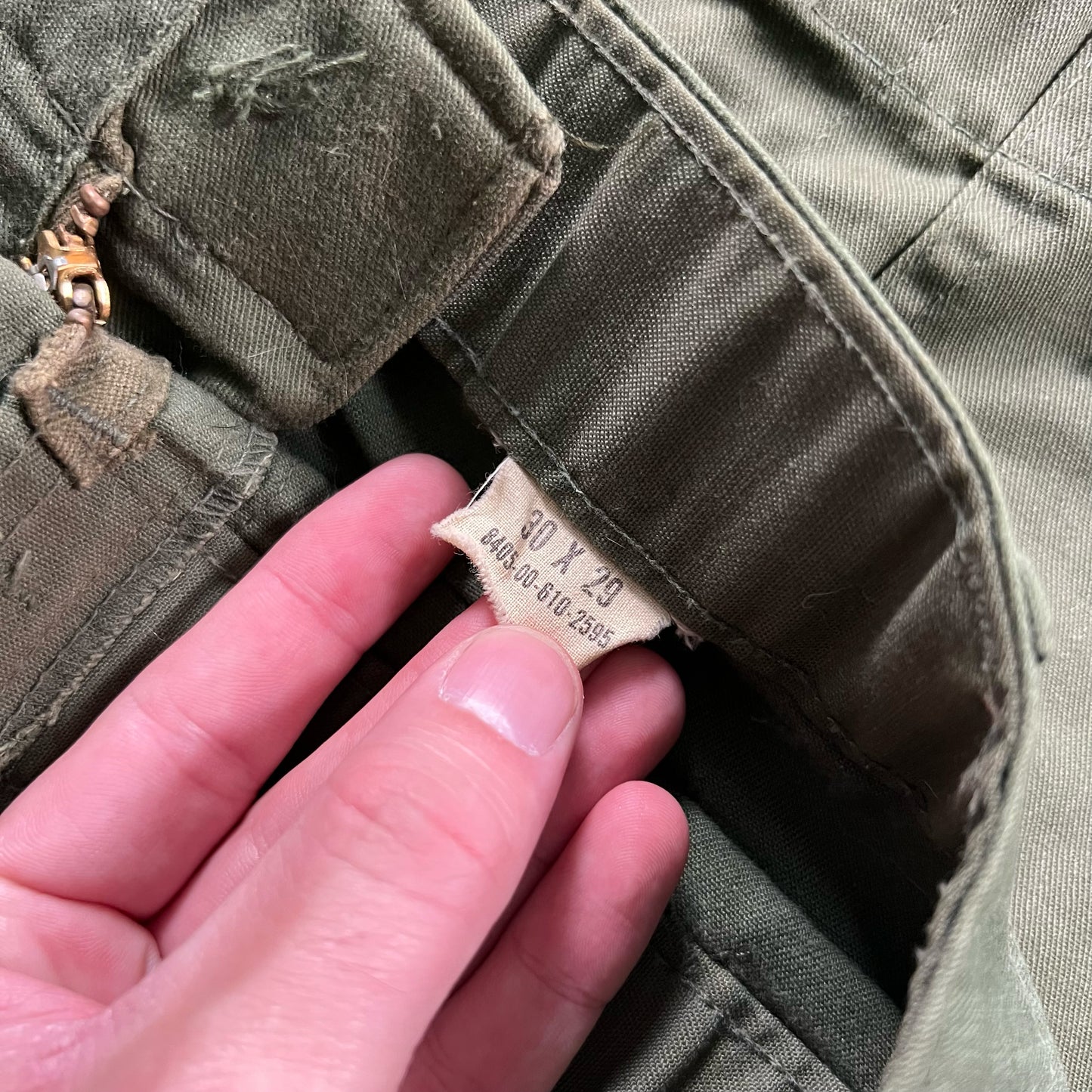 80s OG-507 Army Fatigue Trousers- SELECT PAIR