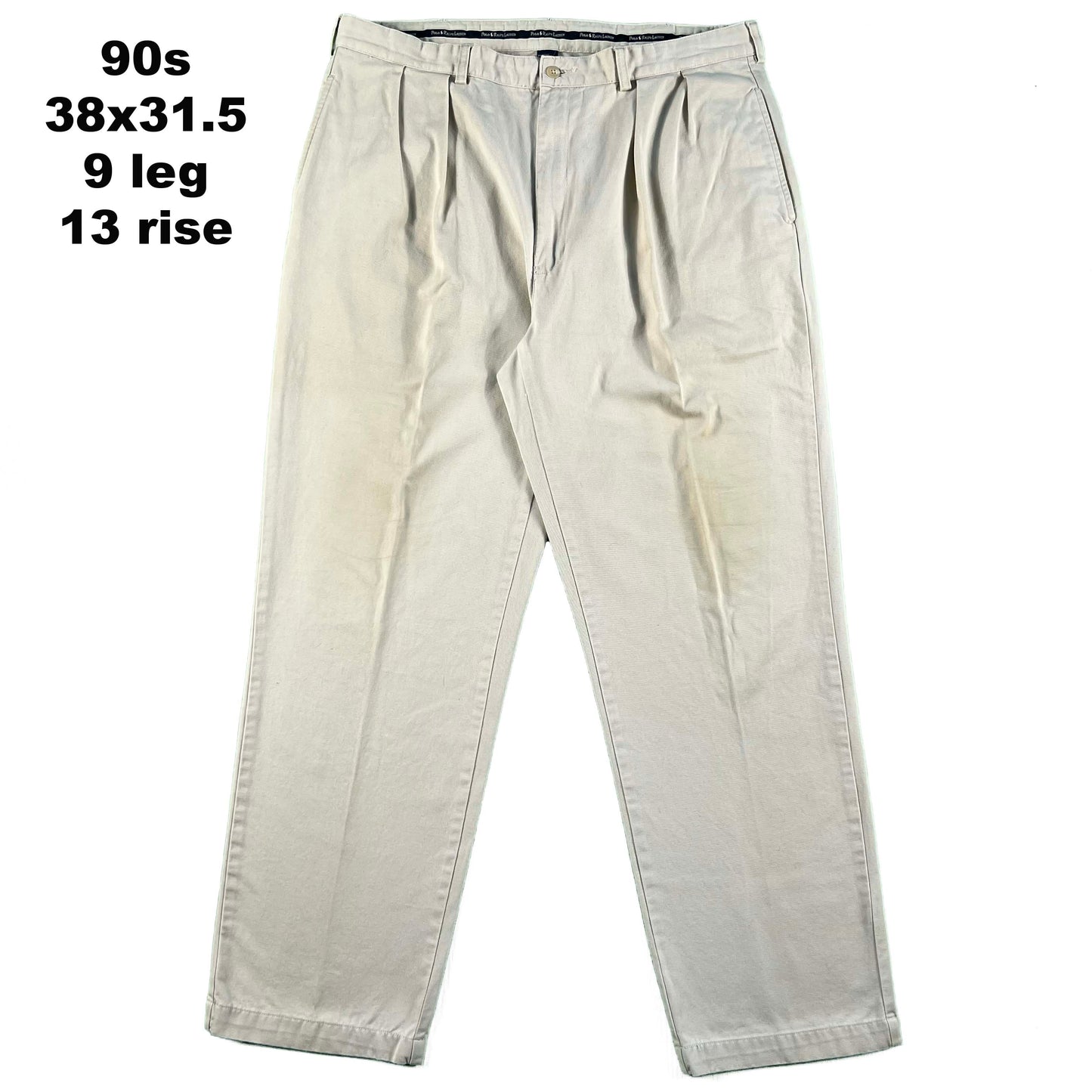 Vintage Polo by Ralph Lauren Cotton Chino Pants- SELECT PAIR