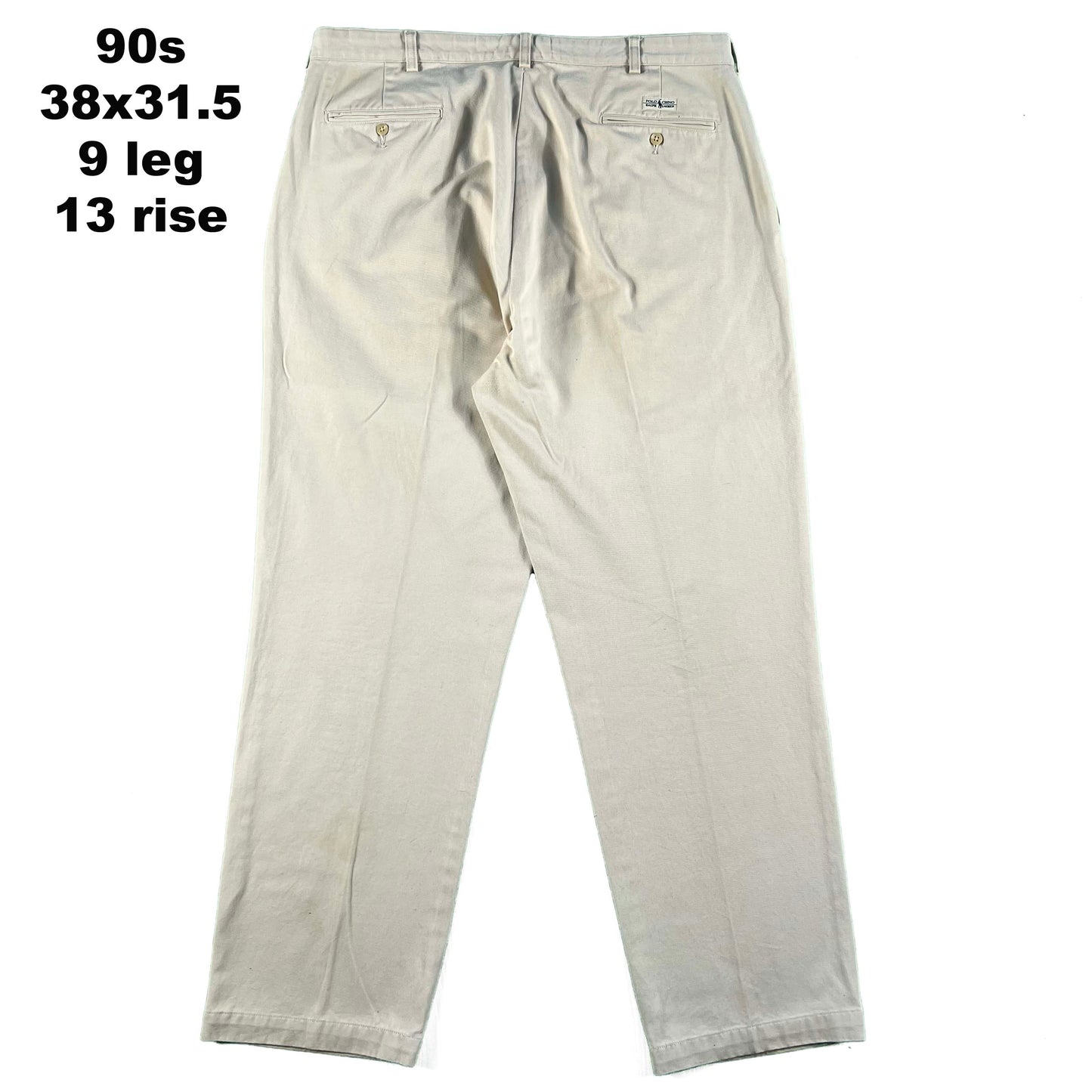 Vintage Polo by Ralph Lauren Cotton Chino Pants- SELECT PAIR