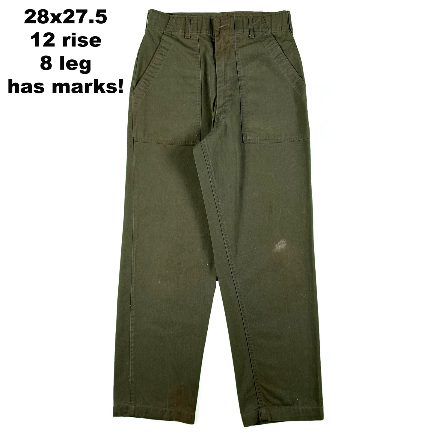 80s OG-507 Army Fatigue Trousers- SELECT PAIR