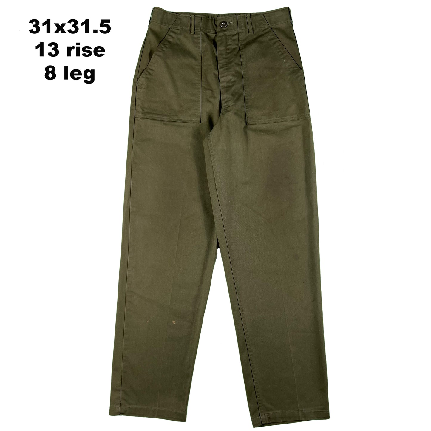 80s OG-507 Army Fatigue Trousers- SELECT PAIR