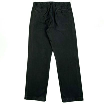 2001 Old Navy Black Chino Pants- 34x33