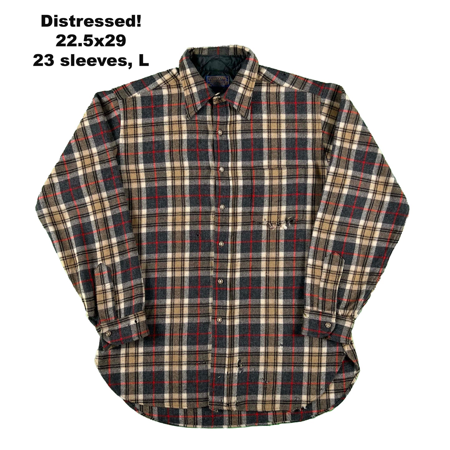 70s/80s Pendleton Wool Plaid Flannel Shirts- SELECT SHIRT