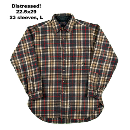 70s/80s Pendleton Wool Plaid Flannel Shirts- SELECT SHIRT