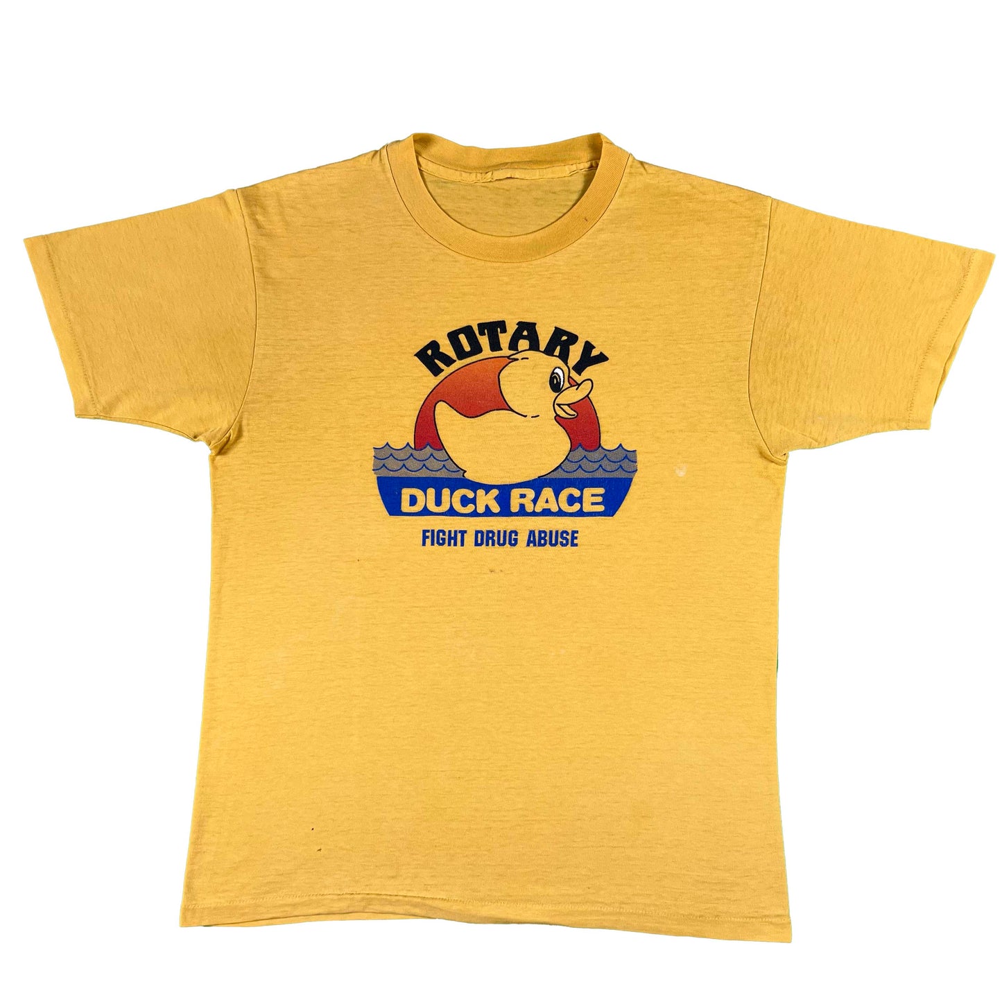 80s Rubber Ducky 'Fight Drug Abuse' Tee- L