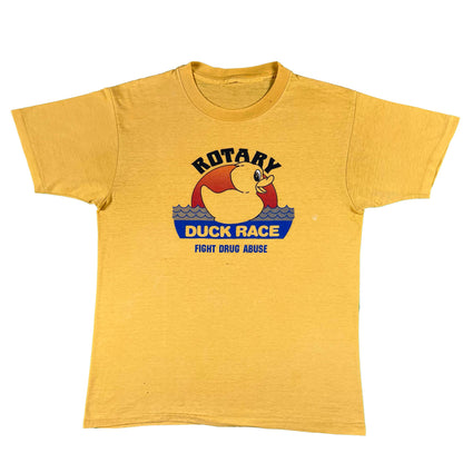 80s Rubber Ducky 'Fight Drug Abuse' Tee- L