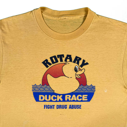 80s Rubber Ducky 'Fight Drug Abuse' Tee- L