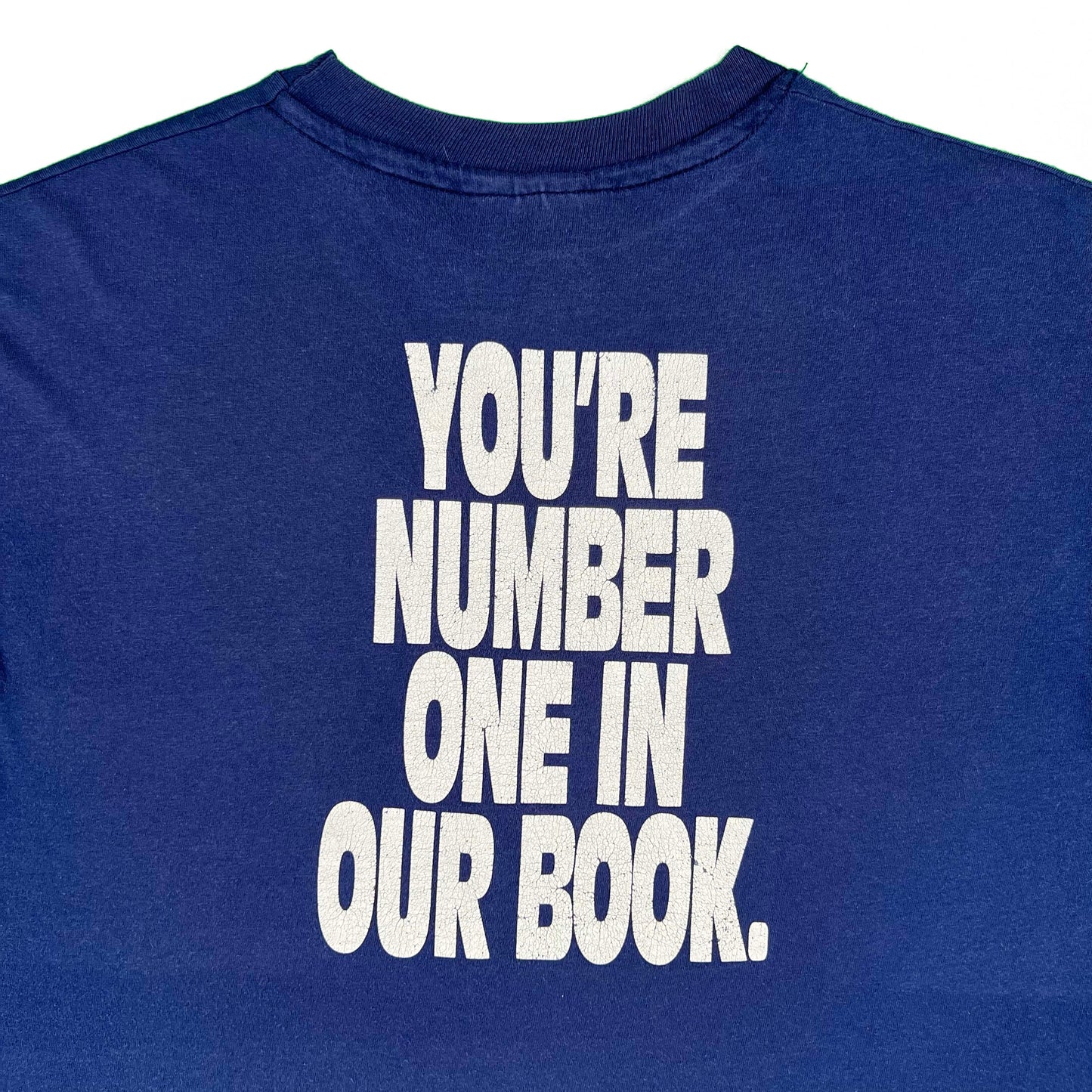 90s 'You're Number One in our Book' Bookstore Tee- L