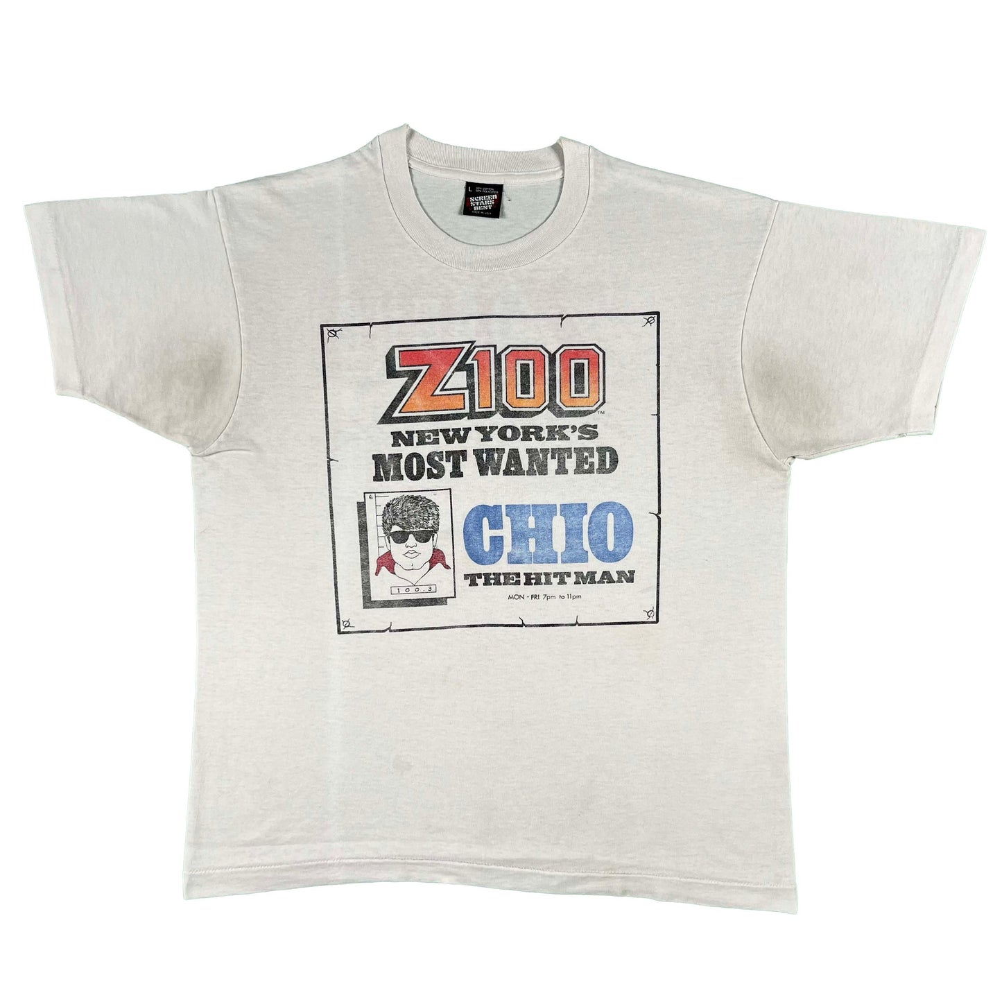 90s Chio the Hitman 'NY's Most Wanted' Tee- L