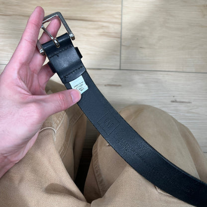 Gap Black Leather Belt- 38"-42"