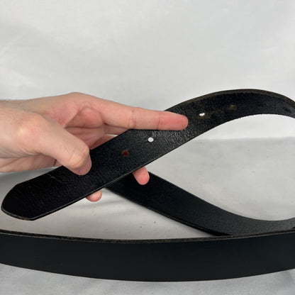 Gap Black Leather Belt- 38"-42"