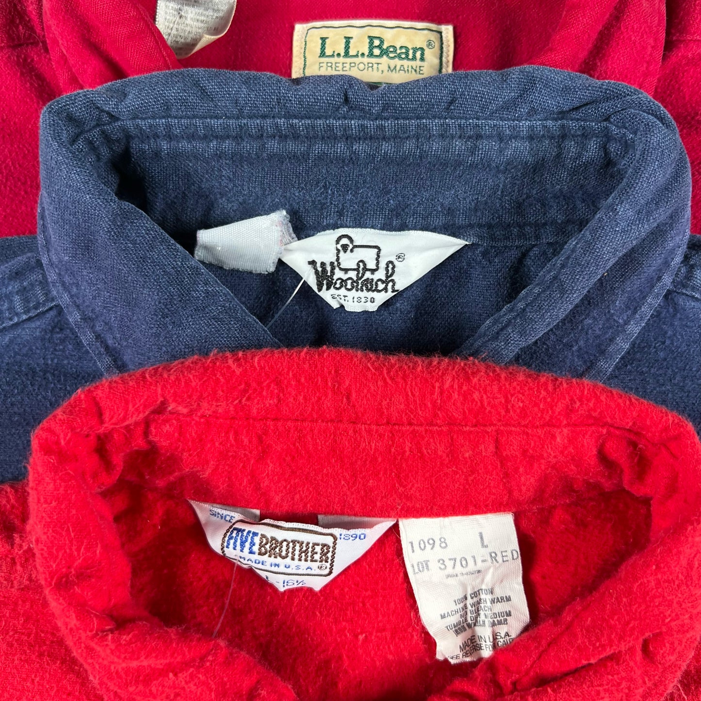 Vintage 100% Cotton Chamois Shirts- SELECT SHIRT