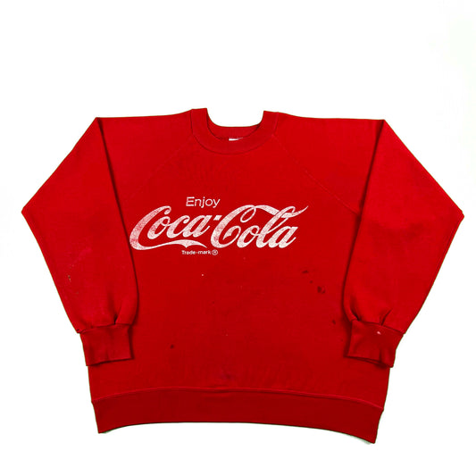 80s Coca-Cola Sweatshirt- XL