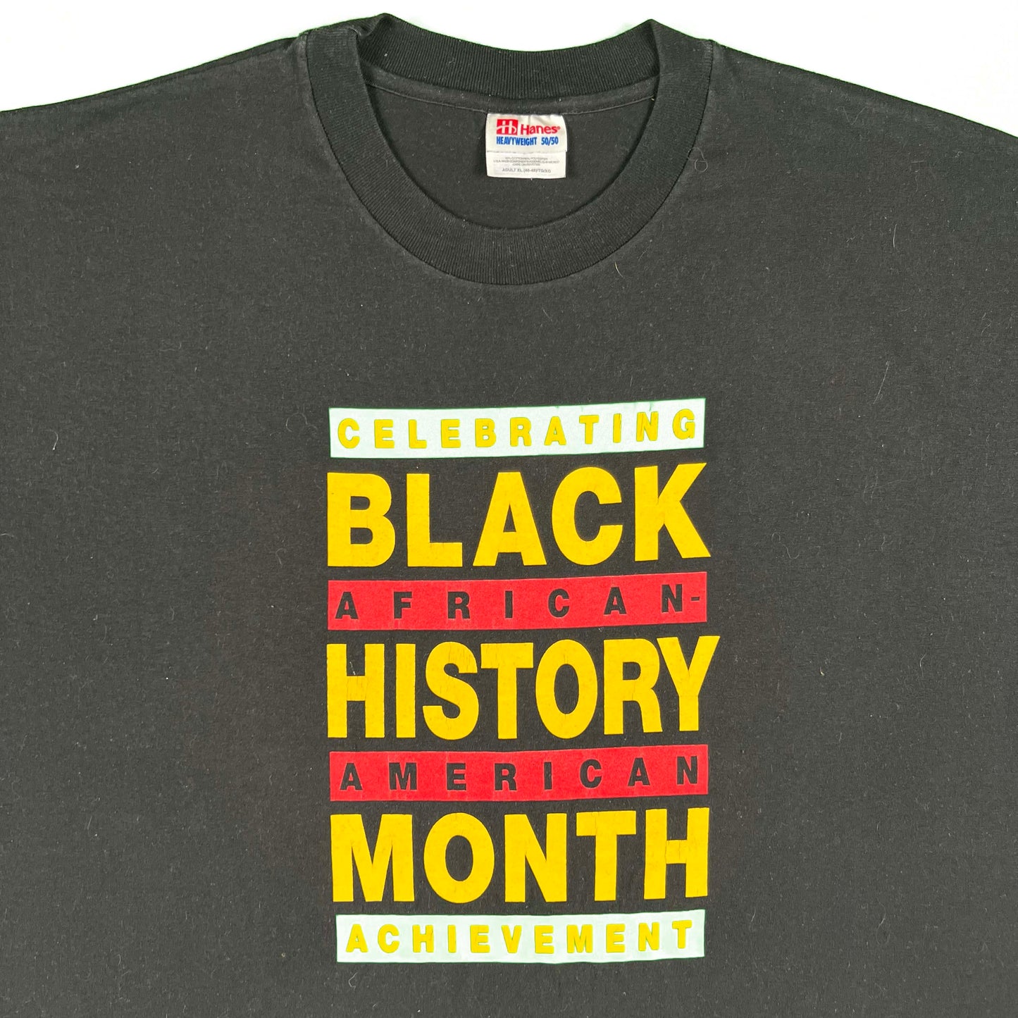 90s Black History Month Tee- XL