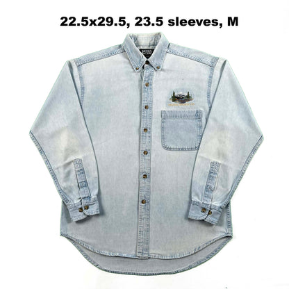 Vintage Denim Button Up Shirts- SELECT SHIRT