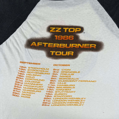 80s ZZ Top Afterburner Tour Tee- M