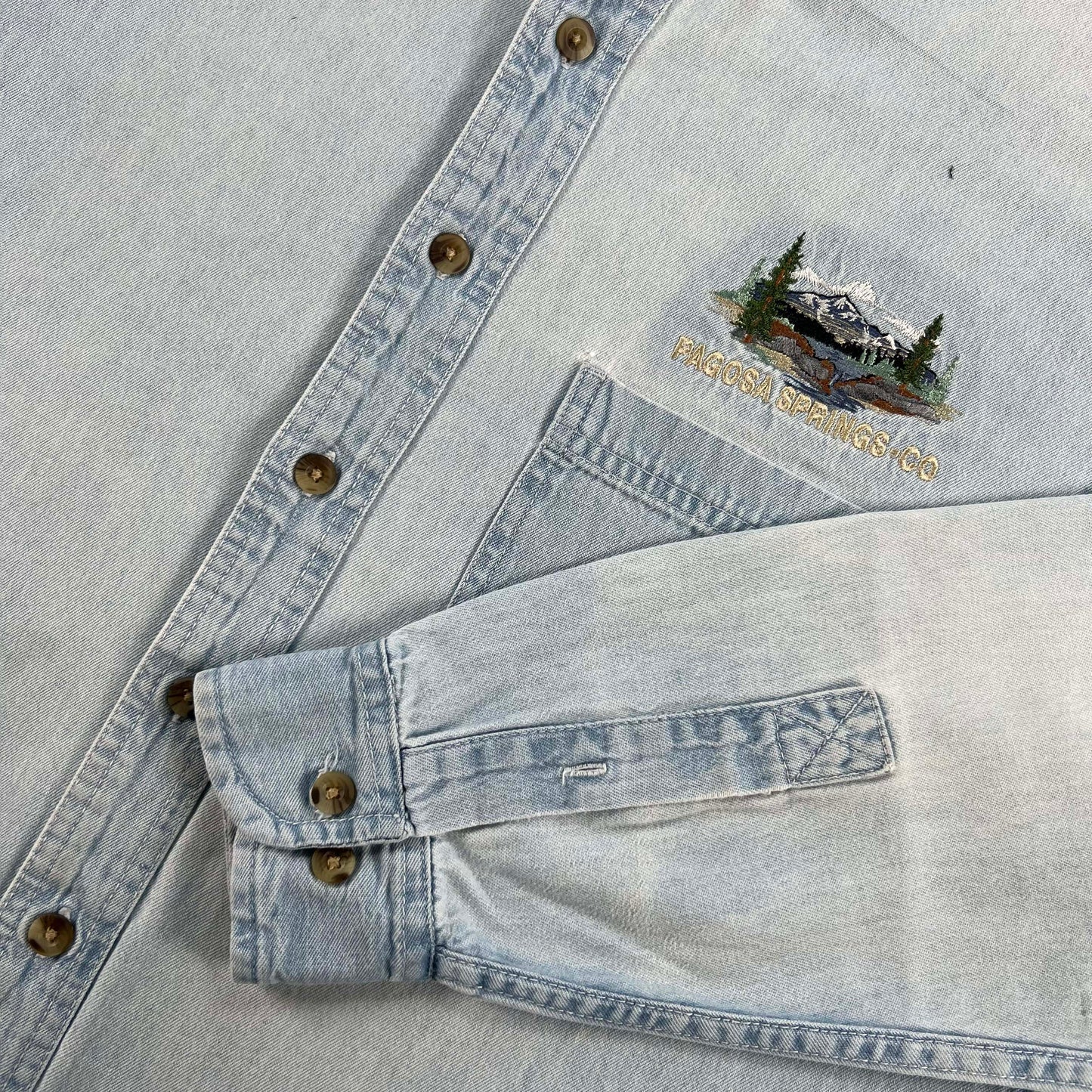 Vintage Denim Button Up Shirts- SELECT SHIRT