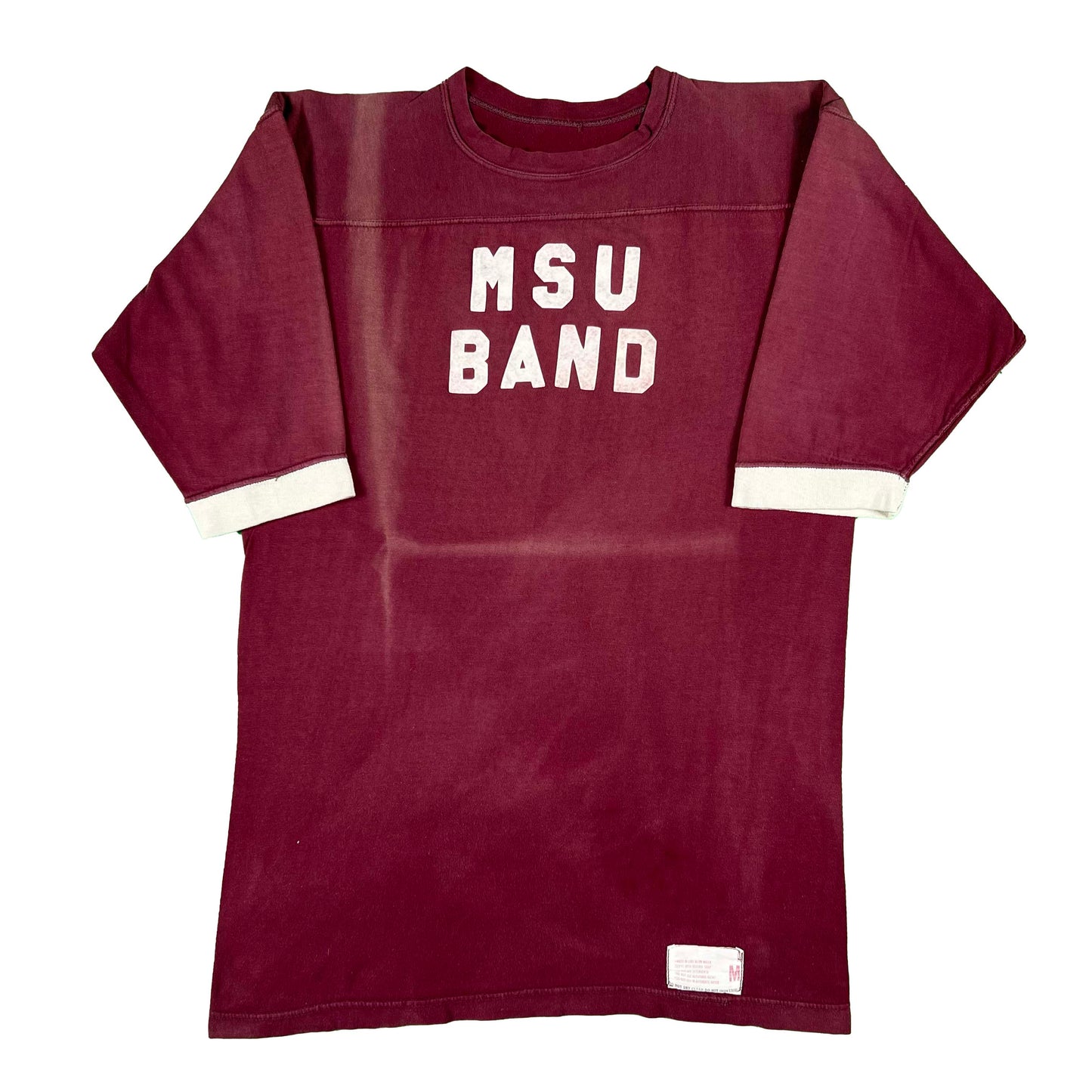 70s MSU Band Sun Faded Jersey Tee- M