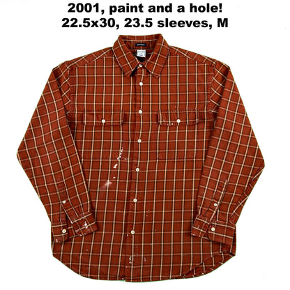 Vintage Old Navy 100% Cotton Flannels- SELECT SHIRT