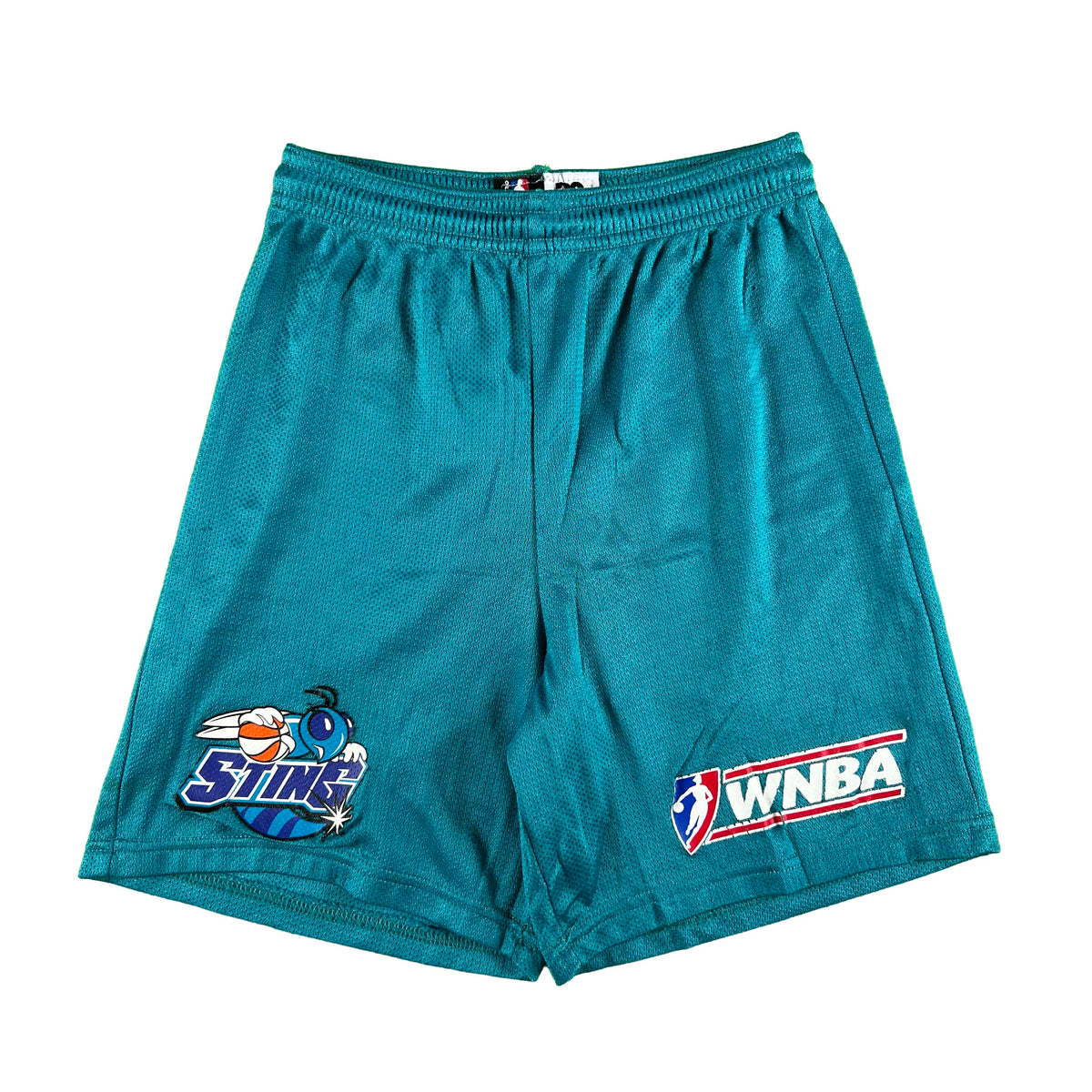 00s Charlotte Sting Mesh Basketball Shorts- XXS