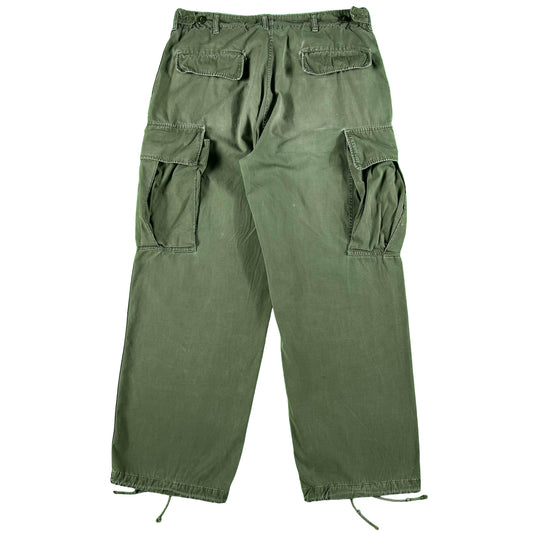 60s US Army OG-107 Poplin Cargo Pants- M Short