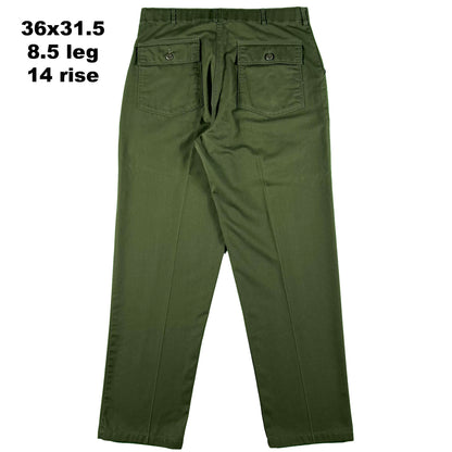 80s OG-507 Army Fatigue Trousers- SELECT PAIR
