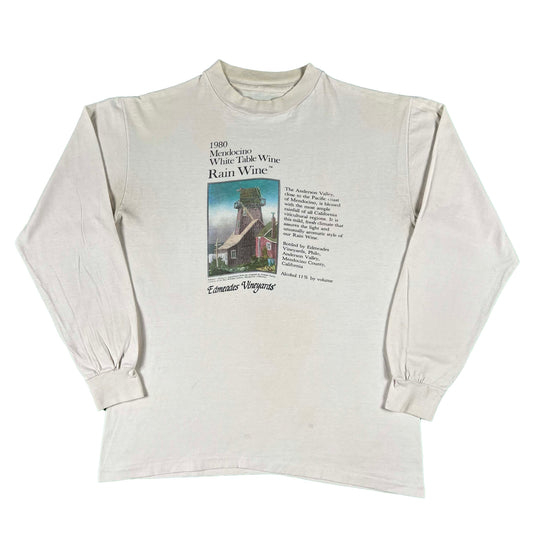 80s Mendicino, California Wine Tee- L