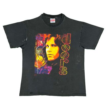 90s The Doors Riders on the Storm Harley Tee- M