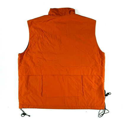 00s Old Navy Orange Tactical Vest- L